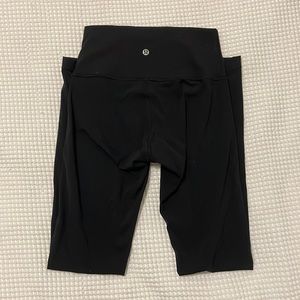 Wonder train lululemon leggings, black